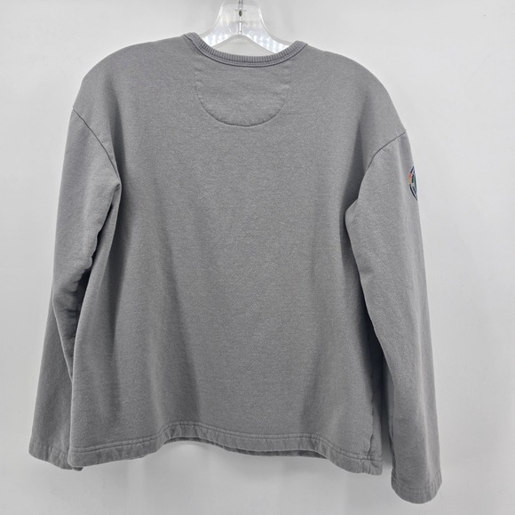 Patagonia Wideline Crewneck Sweatshirt Womens M Gray Save Our Home Planet! - Picture 2 of 8